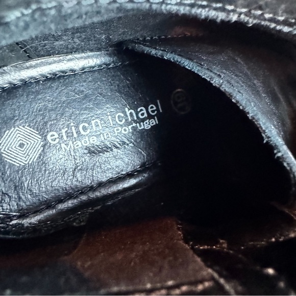 Eric Michael | Black Lace-Up Heeled Ankle Booties, EU 39 - Picture 9 of 13